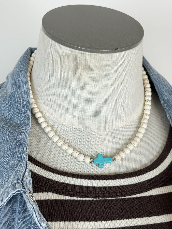 Brittney Necklace in Turquoise
