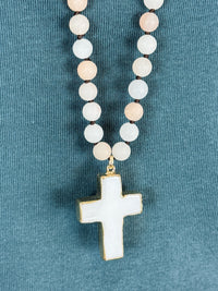 Eve Necklace in Blush