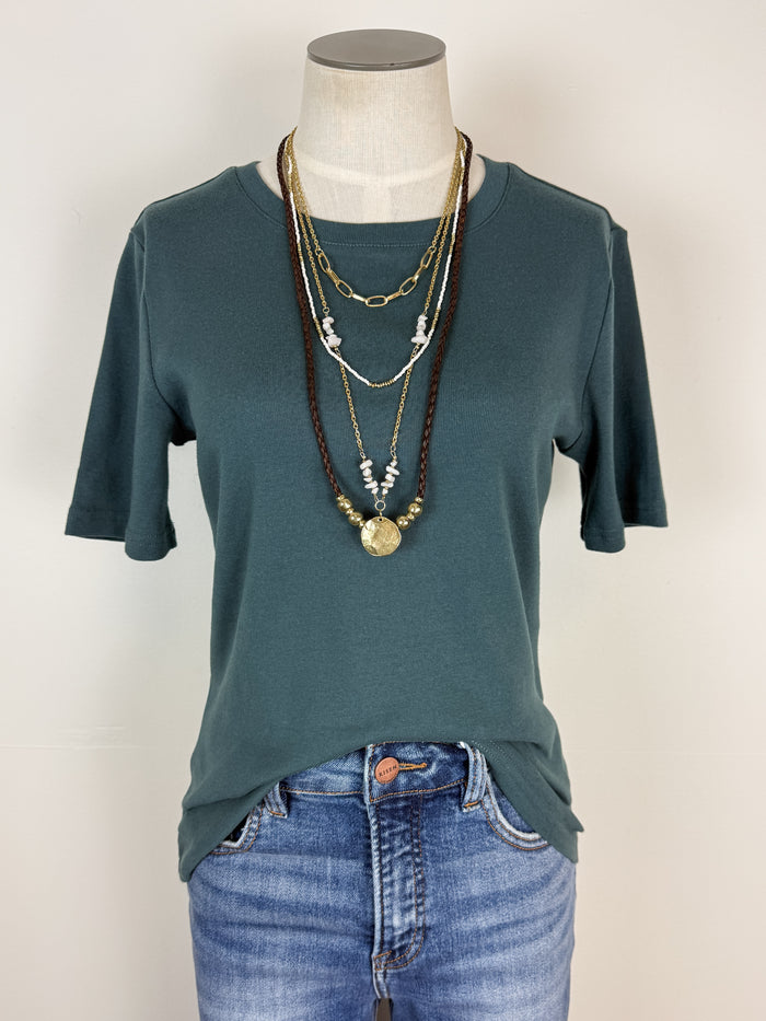 Daphne Necklace in Ivory