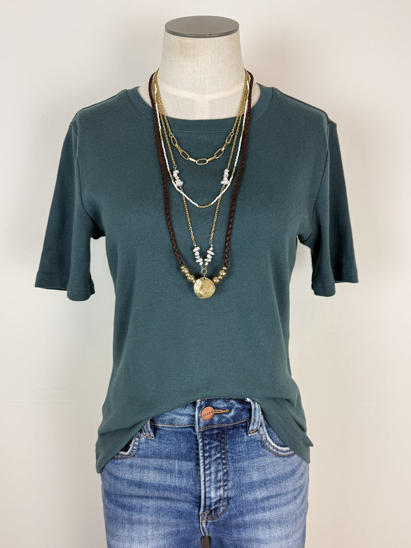 Daphne Necklace in Ivory