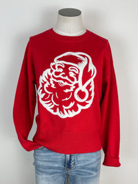 Santa Christmas Sweater in Red