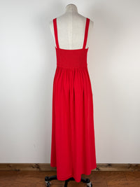 Kelly Maxi Dress in Tomato