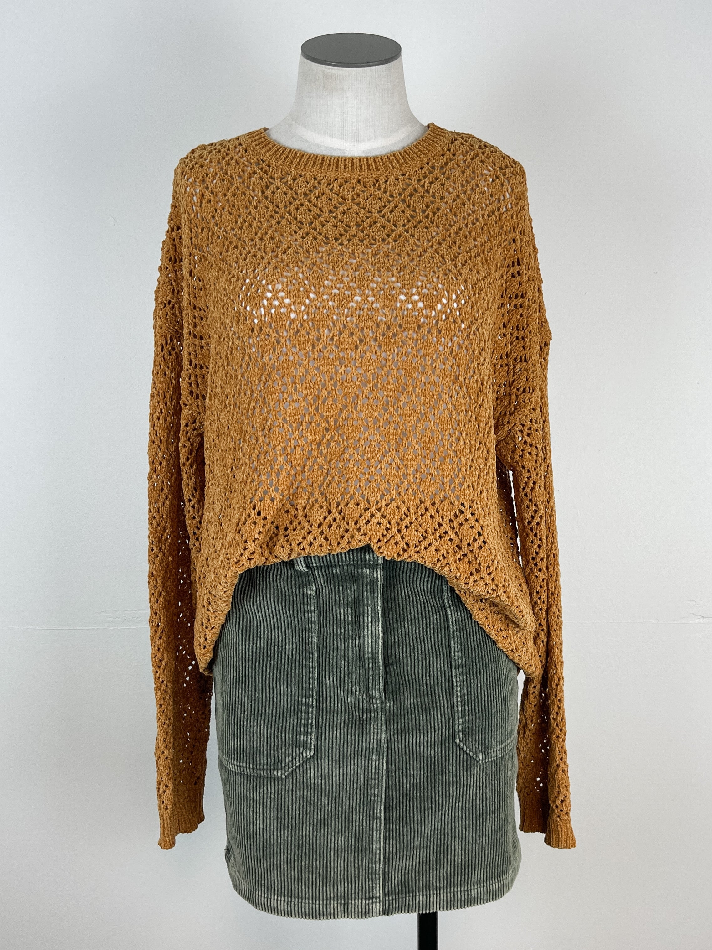 Zara 2024 chenille sweater