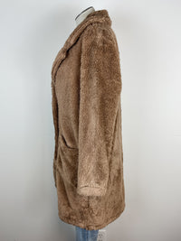 Krissa Long Sherpa Coat