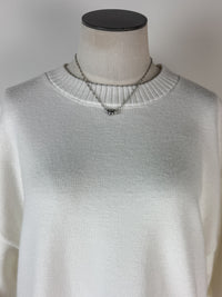 Rory Knit Top in Off White