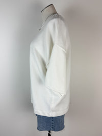Rory Knit Top in Off White