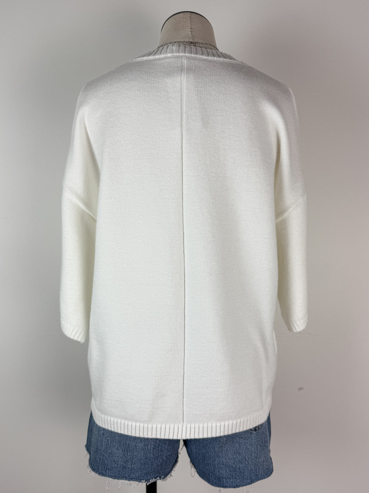 Rory Knit Top in Off White