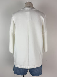 Rory Knit Top in Off White