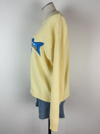 Amy Fish Sweater in Lemon