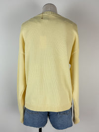 Amy Fish Sweater in Lemon