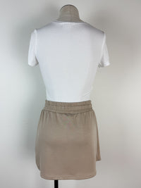 Mae Scuba Skort in Tan