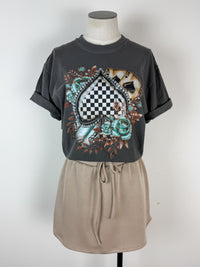 Mae Scuba Skort in Tan