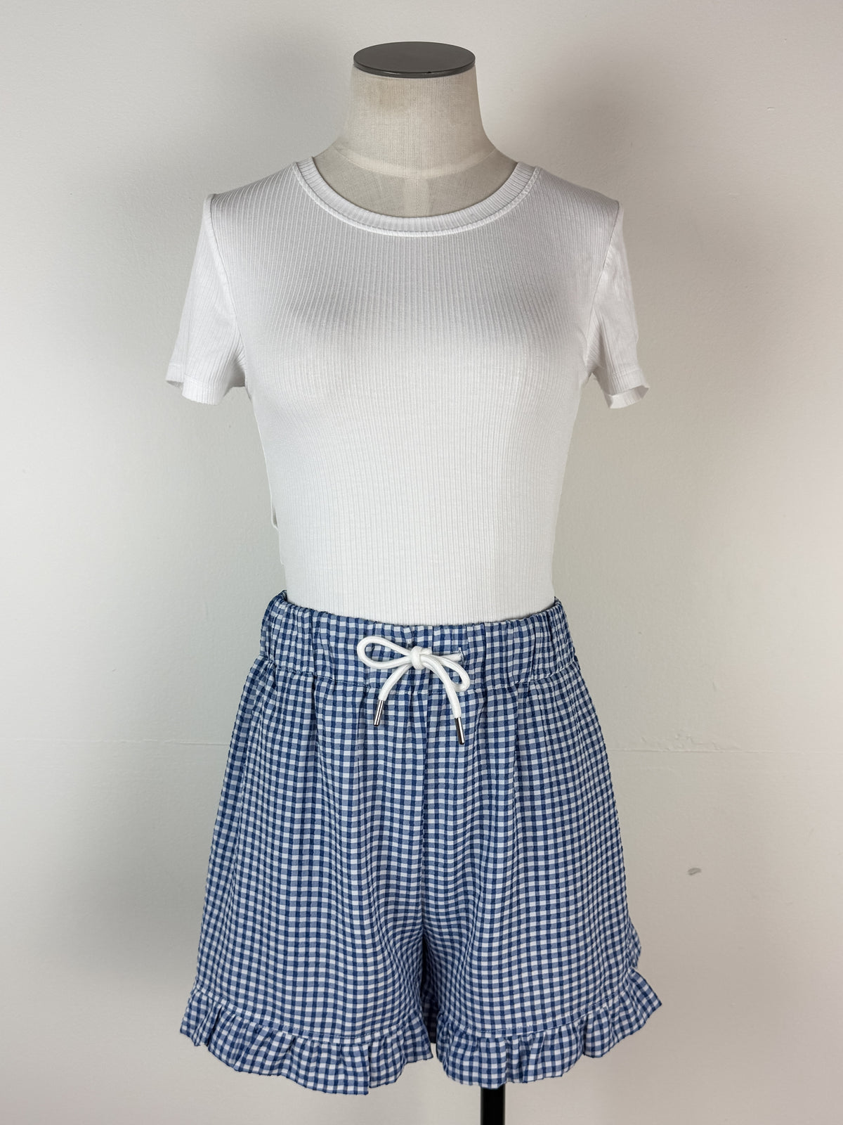 Livy Gingham Short