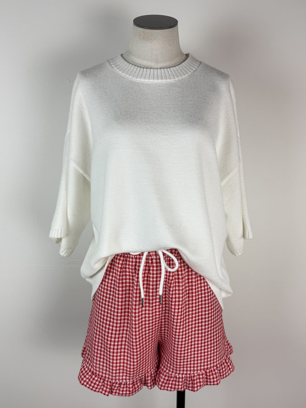 Livy Gingham Short