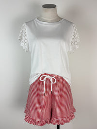Livy Gingham Short