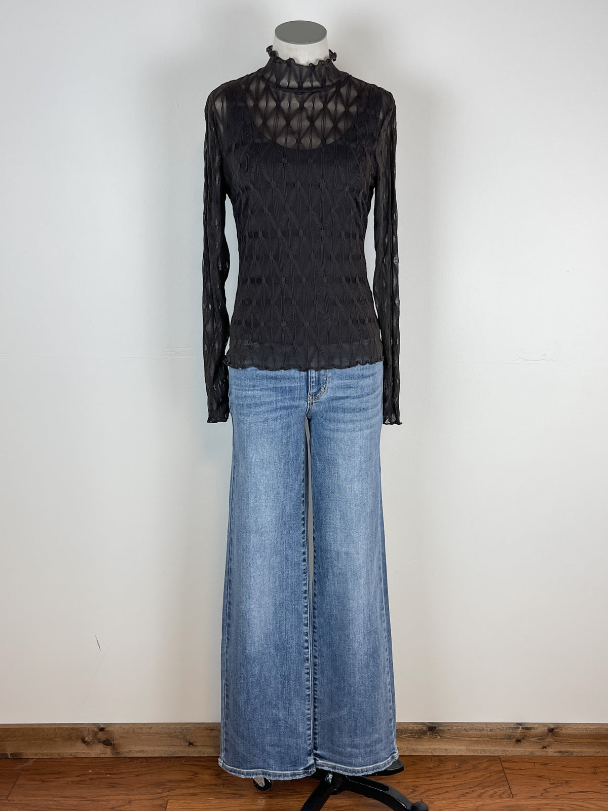 Casper Mock Neck Layering Top