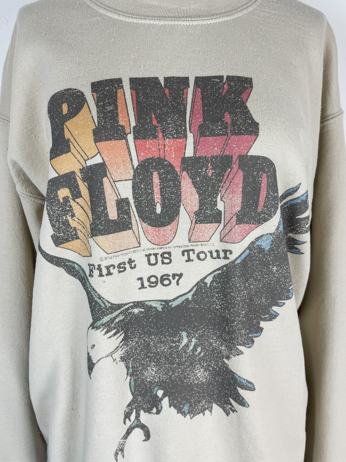 Pink Floyd Eagle Sweatshirt in Sand
