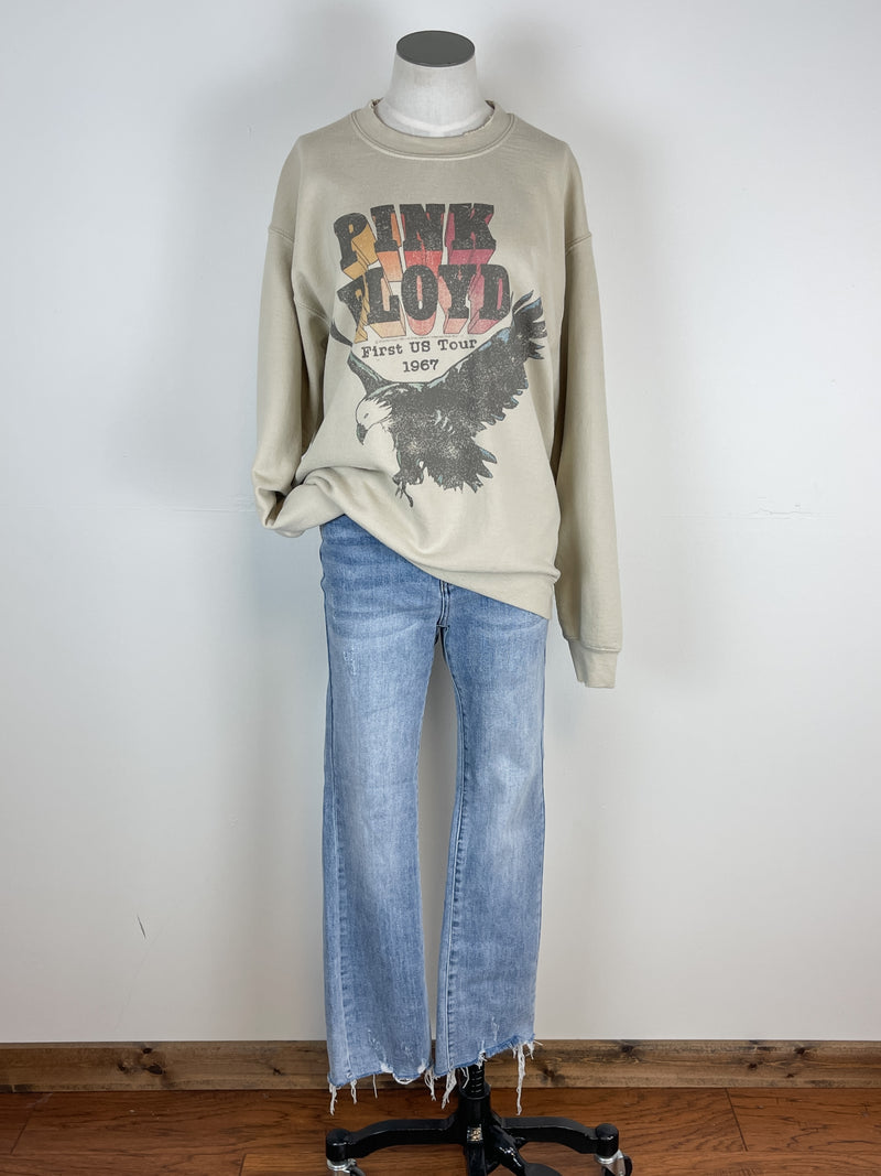 Pink Floyd Eagle Sweatshirt in Sand