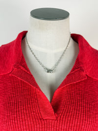 Rondelle Charm Necklace