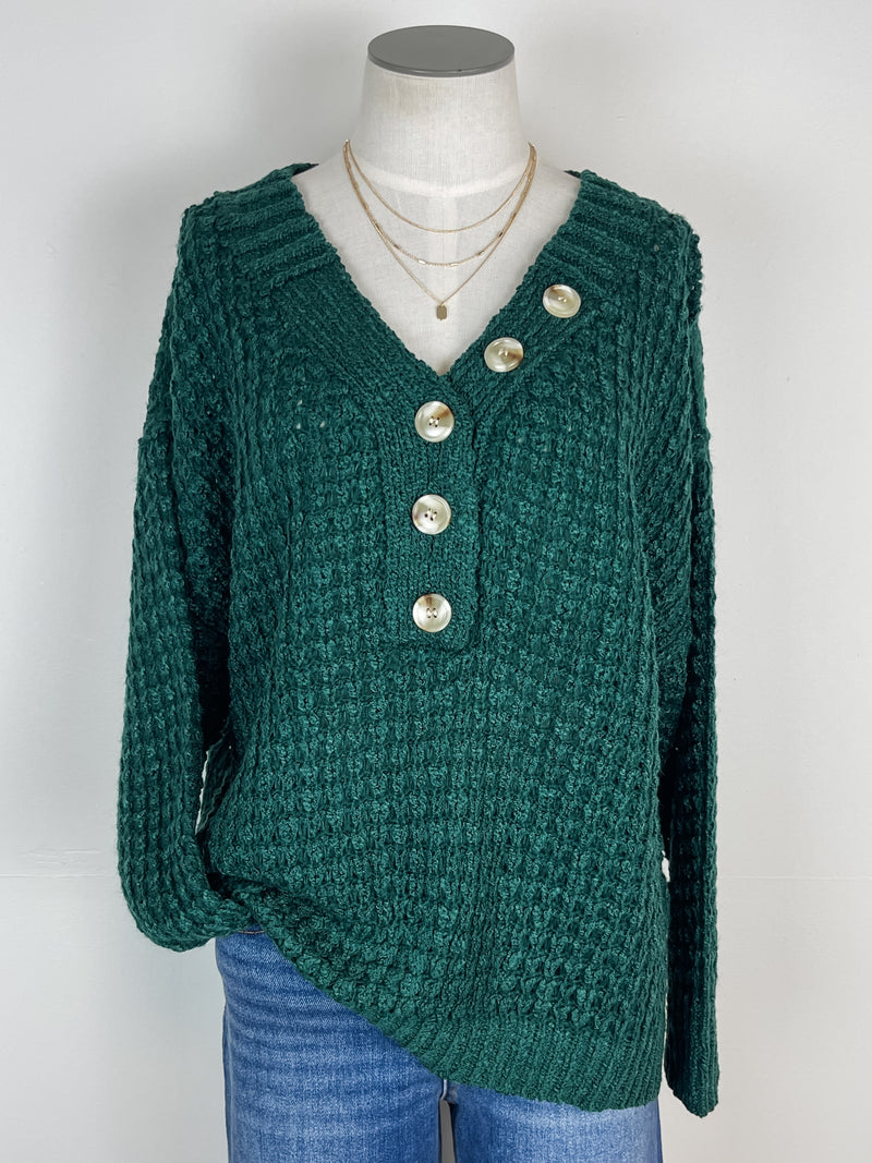 Kaia Henley Sweater in Spruce