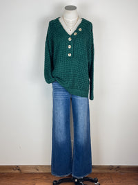 Kaia Henley Sweater in Spruce