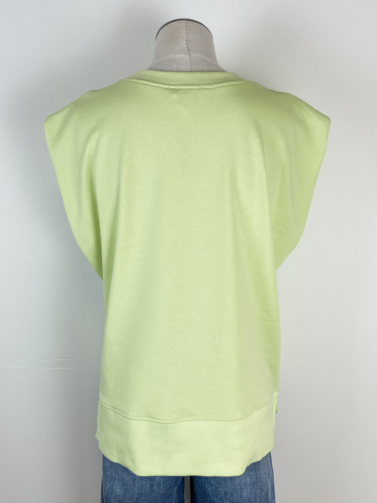 Aubrey Muscle Tee in Lime