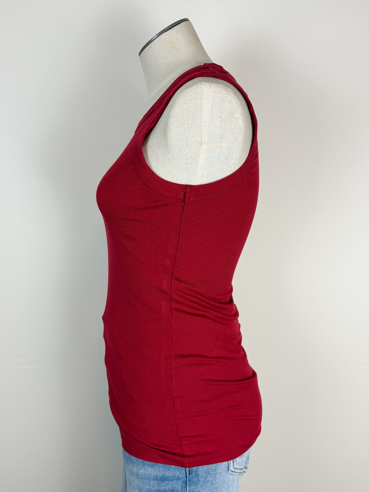 Zoey Micro Ribbed Tank