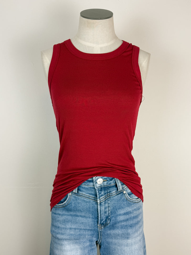 Zoey Micro Ribbed Tank