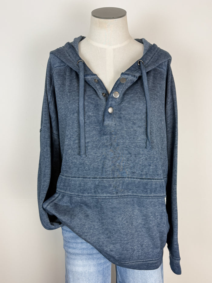 Millie Hoodie in Deep Ocean