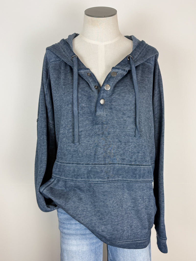 Millie Hoodie in Deep Ocean