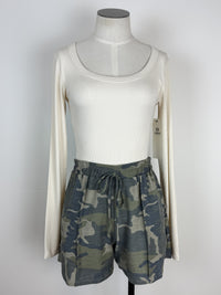 Jade Camo Shorts