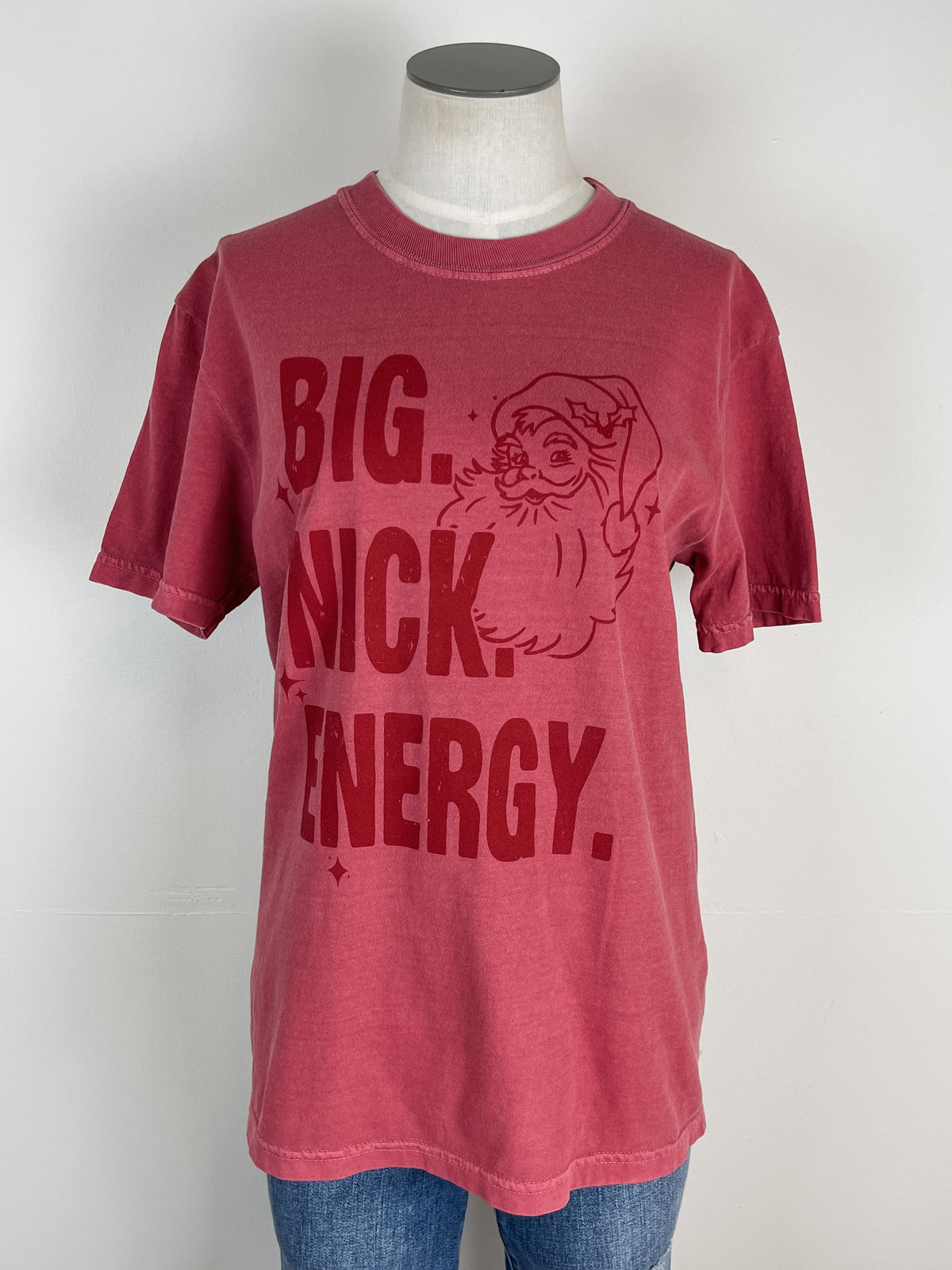 Big Nick Energy Tee in Crimson