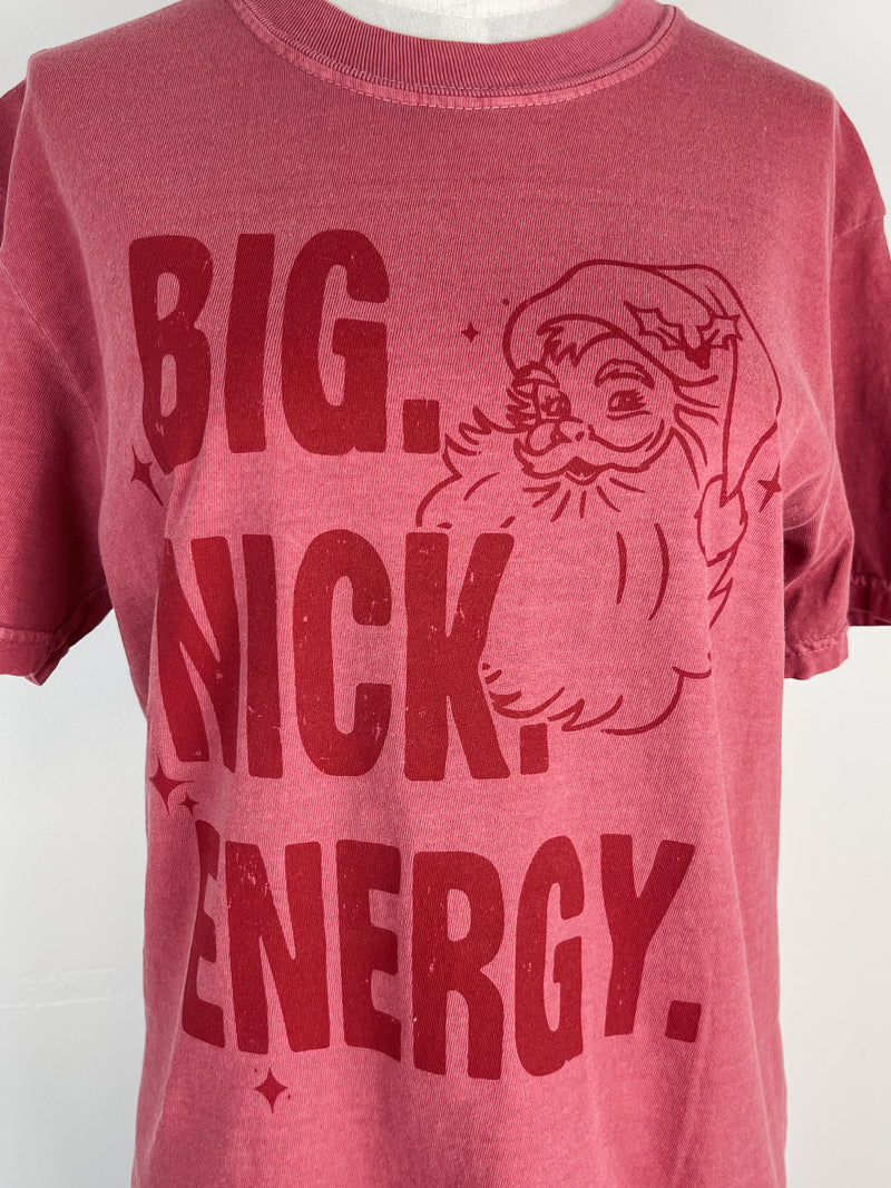 Big Nick Energy Tee in Crimson