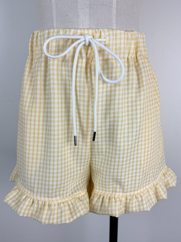 Livy Gingham Short
