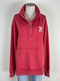 Lauren Henley Pullover in Red