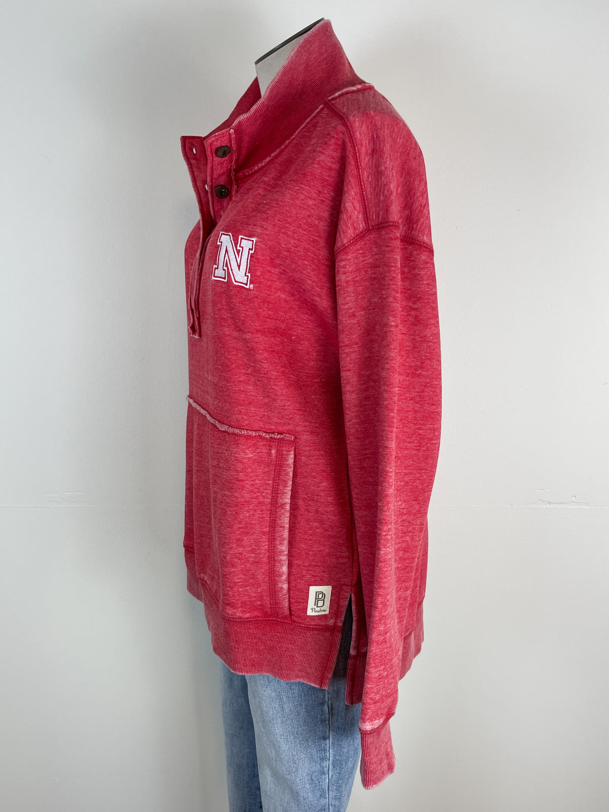 Lauren Henley Pullover in Red