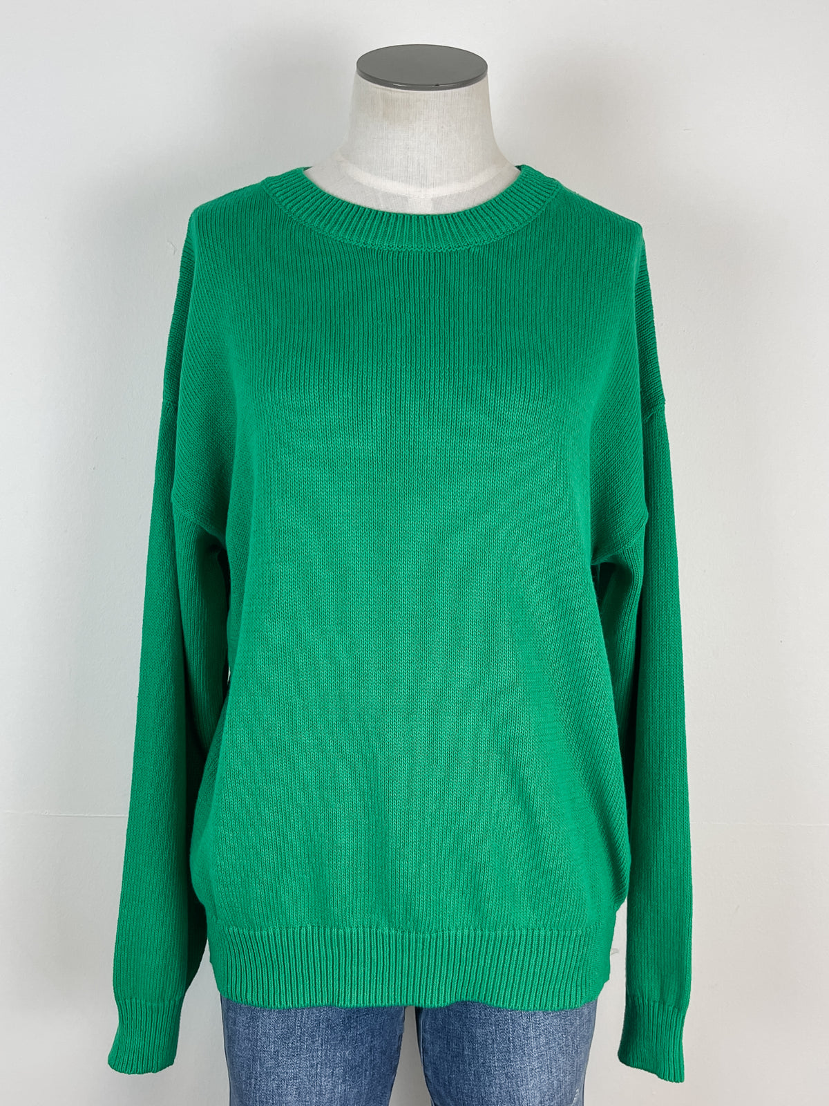 Darcy Basic Sweater in Green