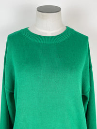 Darcy Basic Sweater in Green