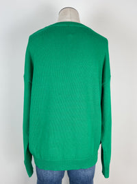 Darcy Basic Sweater in Green