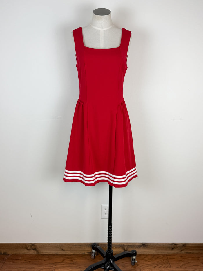 Eliana Game Day Dress in Red