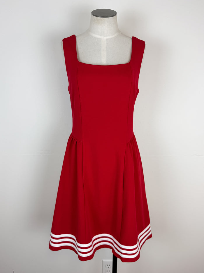 Eliana Game Day Dress in Red