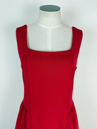 Eliana Game Day Dress in Red