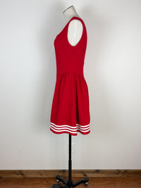 Eliana Game Day Dress in Red