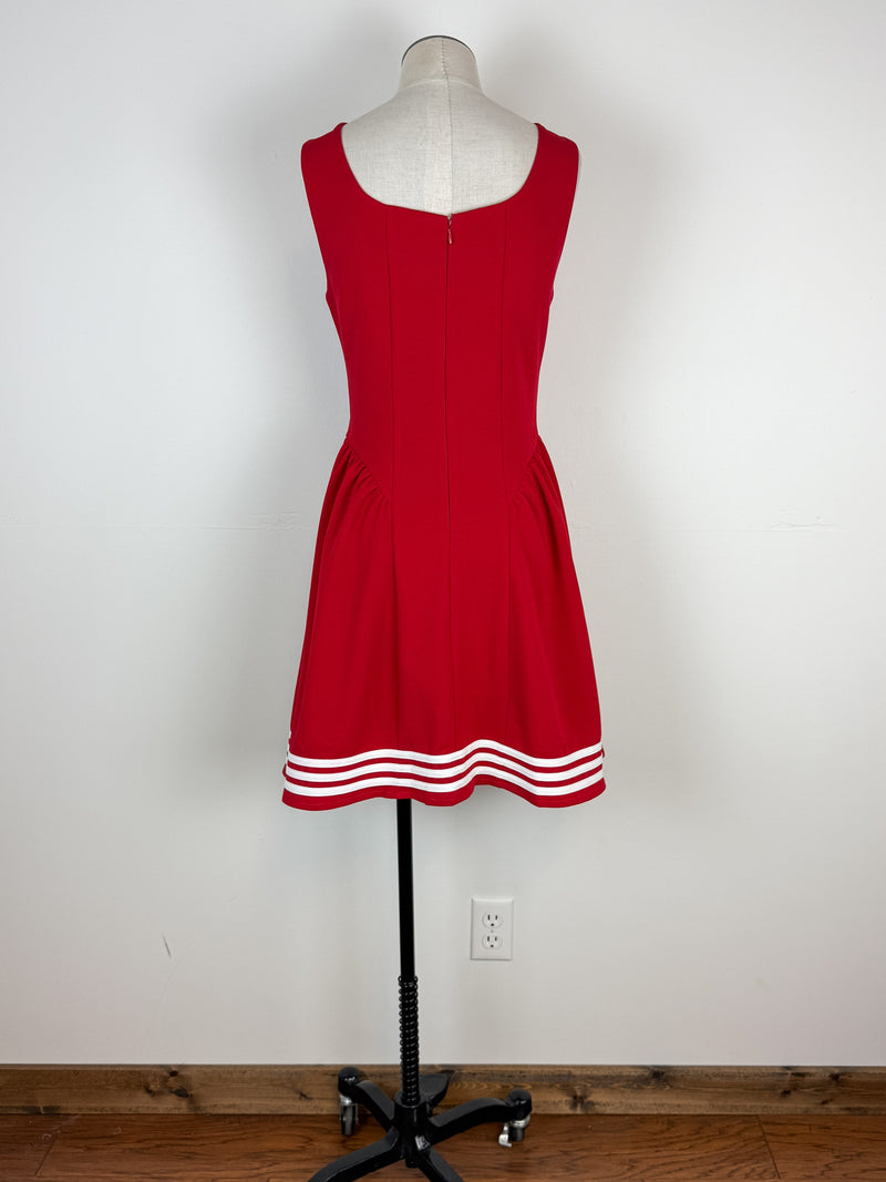 Eliana Game Day Dress in Red