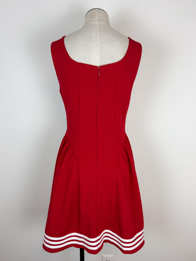 Eliana Game Day Dress in Red