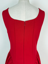 Eliana Game Day Dress in Red