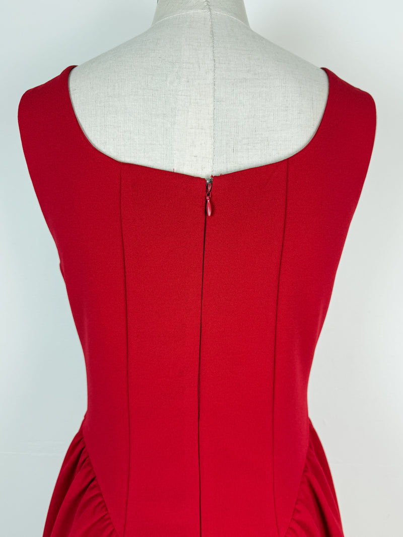 Eliana Game Day Dress in Red