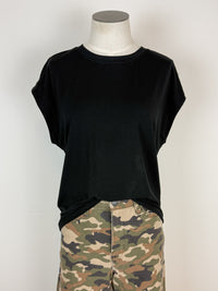 Charlie Basic Short Sleeve Tee in Black