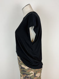 Charlie Basic Short Sleeve Tee in Black