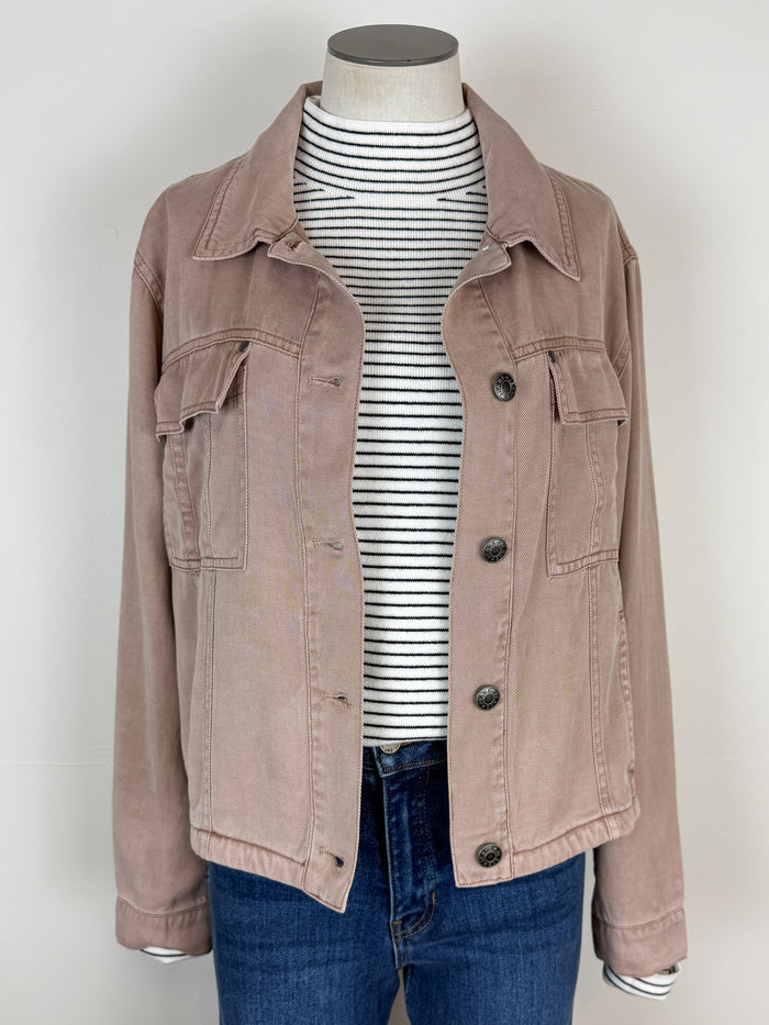 Remi Jacket in Mauve